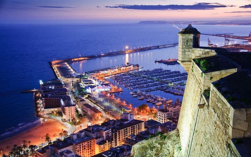 Appartamento Precioso piso frente al mar con enorme terraza El Campello Esterno foto